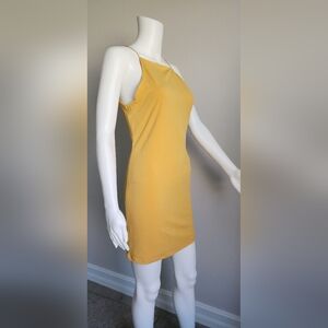 Forever 21 Yellow Sleeveless Top